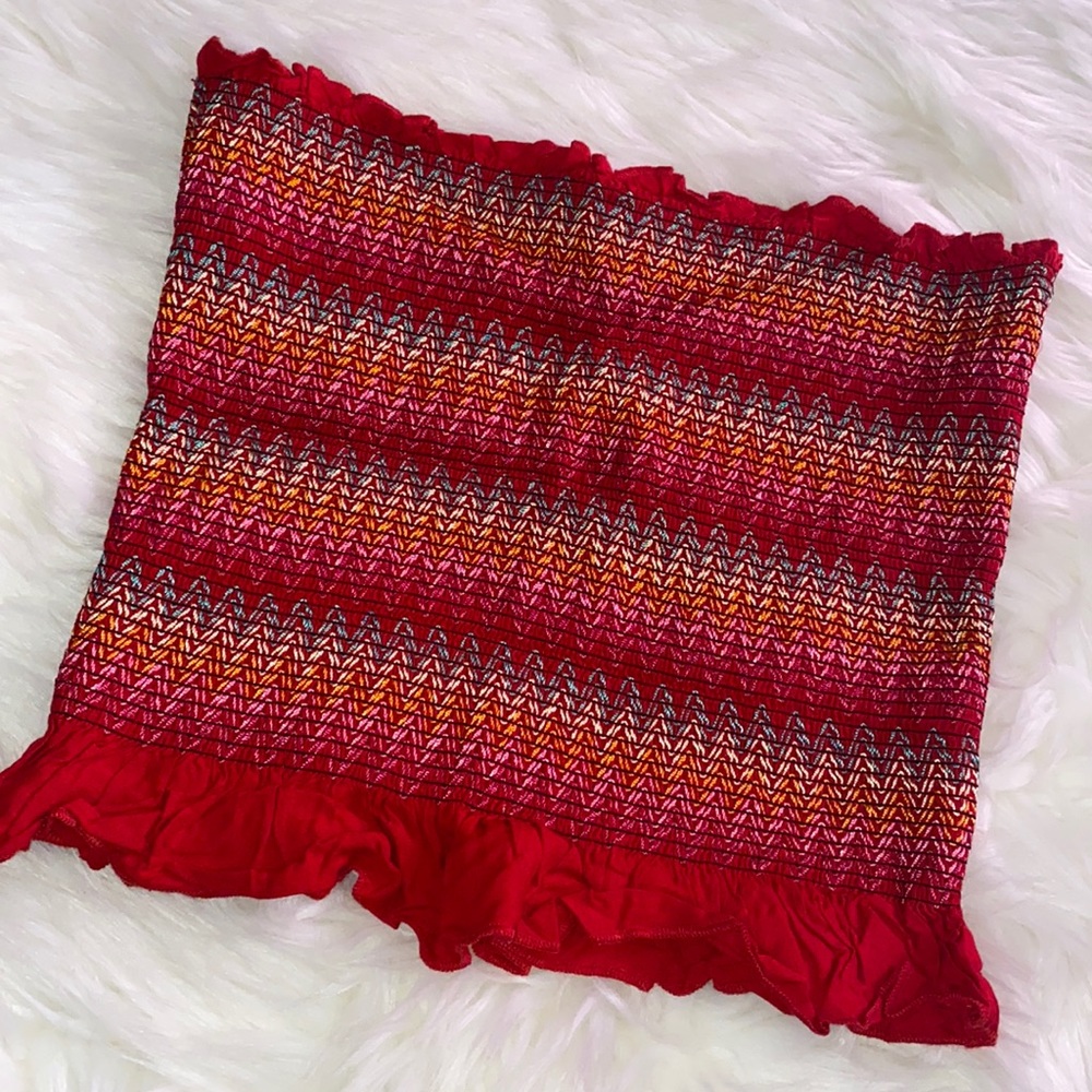 Festive FOREVER21 multicolor tube top💕